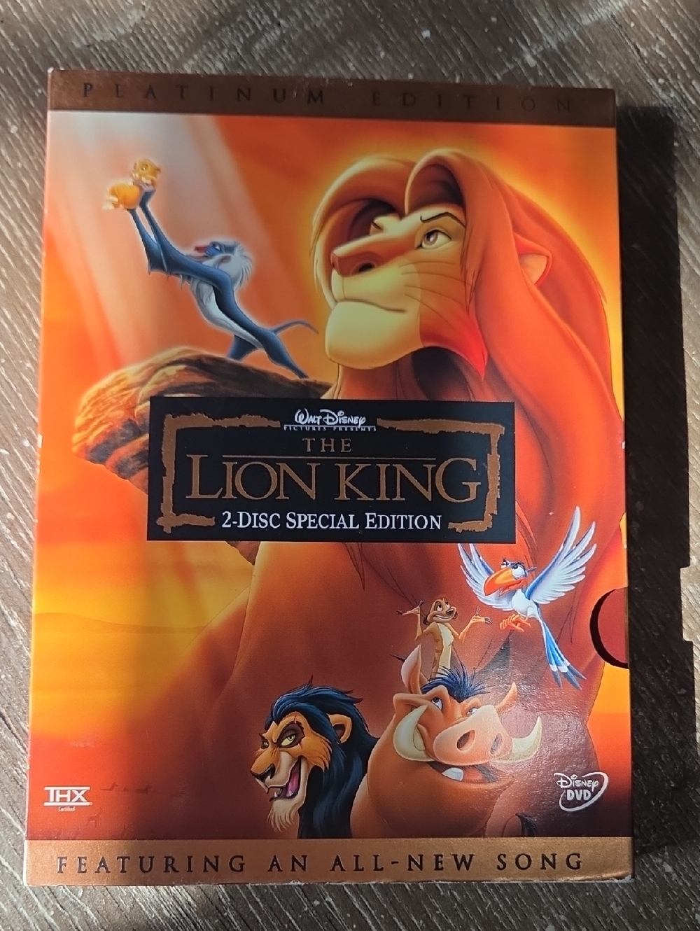 Walt Disney The Lion King 2-Disc Special Edition - Orange Cover
